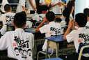珠光萊卡工作服polo定制印字工衣T恤定做衣服文化衫刺繡logo短袖公司工裝 白色【B款】 XL 曬單實(shí)拍圖