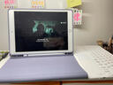 B.O.W 航世 ipad2022藍牙鍵盤(pán)保護套10.2蘋(píng)果Pro11平板殼air4筆槽鼠標套裝 皮套+鍵盤(pán)+鼠標【熏衣紫】 ipad air4 10.9英寸 曬單實(shí)拍圖