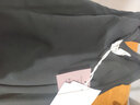 唐獅春夏新款連衣裙女短款設計感小眾冷淡風(fēng)女裝高級感系帶T恤裙 黑色 S 曬單實(shí)拍圖
