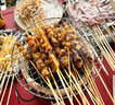 阿牧特內(nèi)蒙古原切羊排肉串1200g 燒烤羊肉串40串 曬單實(shí)拍圖
