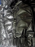 安初夏立領(lǐng)棉衣男冬季新款保暖輕薄羽棉絨服男士棉襖潮流衣服男裝外套 6015銀灰色+白毛衣 XL 【125-145斤】 曬單實拍圖