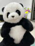 捉趣（ZHUOQU）仿真大熊猫毛绒玩具五月龄花花玩偶公仔布娃娃果赖抱枕女生日礼物 晒单实拍图