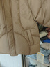 童泰（TONGTAI）寶寶羽絨服外套冬季嬰兒衣服男女童休閑外出加厚三防連帽上衣 棕色 80 cm 曬單實拍圖