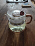 九土耐高溫玻璃茶壺燒水壺泡茶壺家用可加熱電陶爐煮茶器套裝茶具 玻璃煮茶壺 670ml 曬單實(shí)拍圖