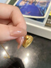 中國黃金（CHINA GOLD）足金八寶羅盤吊墜女新款黃金掛墜生日七夕情人節(jié)禮物送女朋友老婆 八寶羅盤吊墜 約2.3g【贈銀鏈】 曬單實拍圖