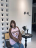 Teenie Weenie小熊女裝冬裝簡(jiǎn)約風(fēng)撞色插肩袖衛(wèi)衣加絨軟糯復(fù)古上衣 淺粉色 M (165) 曬單實(shí)拍圖