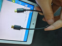 一繩（CABLE CREATION) CC0573對(duì)拷線Micro usb安卓手機(jī)相機(jī)藍(lán)牙耳機(jī)對(duì)充互充線OTG數(shù)據(jù)手機(jī)傳輸連接線0.2米 曬單實(shí)拍圖