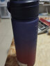 UZSPACE優(yōu)之水杯兒童小學(xué)生上學(xué)專(zhuān)用飲水壺喝水便攜健身戶(hù)外水壺塑料杯子 漸變紅吸管杯9031(康知緣)-650ml 曬單實(shí)拍圖