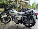 Tacx摩托車(chē)后座馱包快拆行李防水邊包騎士包ADV摩旅裝備干濕分離設計 馱包灰色30L一對 曬單實(shí)拍圖