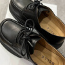 百丽大头牛津鞋女商场同款两穿小皮鞋Y9H1DAM3 黑色 37 实拍图