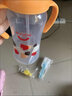 愛(ài)得利PP塑料奶瓶標(biāo)準(zhǔn)小口徑 新生嬰兒防摔奶瓶寶寶帶手柄吸管自動(dòng)奶瓶 A67/A77/A68 寬口240橙色ml+奶嘴1個(gè) 曬單實(shí)拍圖