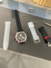 Mtin斯沃琪Swatch橡膠硅膠表帶GB274 SUOB704原創(chuàng  )炫彩手表帶男女代用 半透明 19mm 曬單實(shí)拍圖