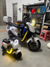 圣貝兒小牛兒童電動車NQiU2迷你電動童車摩托車2-6歲可坐人小孩玩具車 天使白-頂配MP3【含拖斗】 曬單實拍圖