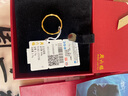 周六福黃景瑜同款足金黃金戒指新年生日禮物計價(jià)A0111512  16號 約4.54g 曬單實(shí)拍圖