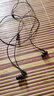 鐵三角（Audio-technica）(audio-technica) ATH-CKS550X系列 重低音 手機通話(huà) 入耳式耳機 黑色【帶麥克風(fēng)】 曬單實(shí)拍圖