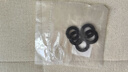 固萬(wàn)基 黑色加大尼龍平墊片薄圓形墊圈 超薄尼龍平墊塑料絕緣耐高溫墊片 M16*30*3（10粒） 曬單實(shí)拍圖