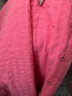 无印良品（MUJI）IDEE 女式 棉麻 提花 连衣裙 多巴胺长裙裙子 女装秋季 GAC71C3A 玫粉色 均码(165/88A) 晒单实拍图