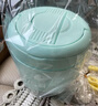 品家家品保溫飯籃304不銹鋼便當(dāng)盒學(xué)生保溫餐盒保溫飯盒分層飯桶帶折疊勺 薄荷綠 970ml 曬單實(shí)拍圖