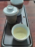 禾陽 器氏出水芙蓉竹制茶盤一人用儲水茶臺家用干泡盤瀝水盤托盤 觀山竹制茶盤-大號 曬單實拍圖