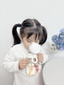 優(yōu)可倍吸管學(xué)飲杯嬰兒6個(gè)月以上兒童水杯PPSU直飲杯寶寶1-3歲喝奶杯防嗆 【防嗆易吸】白色300ML 曬單實(shí)拍圖