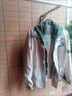 淘茲朗學(xué)生假兩件連帽夾克衣服男韓版潮流假兩件秋季外套ins潮港風(fēng)上衣 卡其色 L 曬單實(shí)拍圖