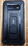 supcase 三星S20 ultra手機殼帶支架防摔s20fe保護套s20+全包硬殼 s10+ 裂漆黑 30米防摔 曬單實(shí)拍圖