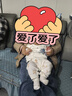 湯尼倍兒 嬰兒馬甲春秋保暖背心外穿馬夾0-1歲男女寶寶可愛(ài)小坎肩 白色 66cm 曬單實(shí)拍圖