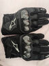 Alpinestars A星摩托車(chē)手套春秋夏季網(wǎng)眼透氣機(jī)車(chē)騎士騎行手套SMX-1 V2 黑色(亞洲版) L 曬單實(shí)拍圖