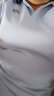 361度运动翻领t恤2024年夏季新款常规休闲上衣透气短袖情侣POLO衫 【女款】淡薄紫 M 实拍图