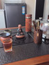 尚言坊茶道六君子茶具配件大全茶臺(tái)泡茶工具套裝茶刀茶夾刷茶桌擺件 6【黑檀】文澤壹品茶道+啟福茶漏 曬單實(shí)拍圖