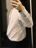 Scofield男裝春季25年新款休閑長(zhǎng)袖時(shí)尚商務(wù)復(fù)古格子簡(jiǎn)約襯衫男士 綠色 L 175 曬單實(shí)拍圖