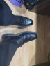 金利来（goldlion）男鞋正装商务休闲鞋舒适轻质透气时尚皮鞋58083057101A-黑-37-码 实拍图