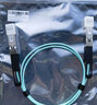 萬(wàn)兆通光電 萬(wàn)兆SFP+ AOC有源光纜 10G線(xiàn)纜堆疊直連線(xiàn)纜 兼容華為思科華三銳捷INTEL 5米 曬單實(shí)拍圖