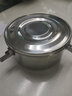 助家樂(lè )304不銹鋼飯盒上班族便當盒密封防漏保鮮盒全鋼學(xué)生餐盒打飯盒 16CM-1600ML 曬單實(shí)拍圖