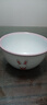 歐麗家 家居搪瓷米飯碗兒童可愛(ài)盤(pán)碟家用組合創(chuàng  )意碗盤(pán)單個(gè)面碗 15cm【粉邊】花色備注 曬單實(shí)拍圖