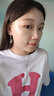KASIYU2024新款潮閃耀氣質綠色葉子耳環(huán)氣質女百搭耳扣夏季高級時尚耳墜 綠色樹葉 曬單實拍圖