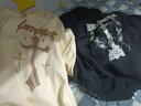 布恩普美式連帽衛衣男秋冬季新款潮牌手指印花休閑中學(xué)生加絨外套 C198-（黑色加絨） XL 曬單實(shí)拍圖
