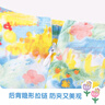 精典泰迪兒童連衣裙女童公主裙中大童裝夏季薄款裙子夏裝衣服兒童節(jié)禮物 水墨花園滿印熊兔 130 曬單實(shí)拍圖