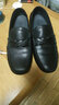 羚步 豆豆鞋男休閑真皮春夏季懶人鞋社會(huì )青年商務(wù)正裝皮鞋 黑色 41 曬單實(shí)拍圖