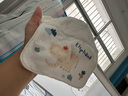 十月結(jié)晶嬰兒純棉紗布吸汗巾兒童墊背巾幼兒園男女寶寶隔汗巾 3條裝 【熱帶季風(fēng)】【M碼 建議0-3歲】 曬單實(shí)拍圖