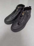 啄木鳥(niǎo)板鞋男隱形內增高男鞋7cm皮鞋秋季休閑鞋韓版百搭黑色防滑鞋子男 黑色[增高8cm] 40 曬單實(shí)拍圖