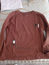 登森奧奧純棉t恤女長(cháng)袖新款衛衣女中年女士裝顯瘦遮肚子T恤上衣秋衣女裝 龍貓（咖色） 2XL 建議130--145斤 曬單實(shí)拍圖
