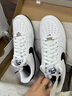 耐克（NIKE）官方空軍一號(hào)AIR FORCE 1男子運(yùn)動(dòng)鞋板鞋秋季膠底板鞋F(xiàn)Q4296 101白/黑/白 40.5 曬單實(shí)拍圖