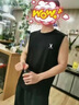 花花公子（PLAYBOY）【兩件套】夏季背心男士無(wú)袖T恤男裝純棉坎肩休閑白色上衣服套裝 白色套裝 L 曬單實(shí)拍圖
