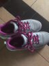 361°女鞋 運動(dòng)鞋女款網(wǎng)面透氣網(wǎng)鞋女士旅游鞋361度跑步鞋女春秋媽媽鞋 灰/深紫-2210 40 【官方正品/現貨速發(fā)】 曬單實(shí)拍圖