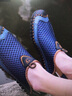 BIUTEE輕奢男鞋夏季透氣網(wǎng)面輕便休閑運動(dòng)網(wǎng)鞋套腳網(wǎng)布鞋鏤空一腳蹬潮 藍色 38 (240mm) 曬單實(shí)拍圖
