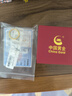 中國黃金（CHINA GOLD）紫荊花戒指女足金古法黃金櫻花浮雕素圈指環(huán)情人節(jié)生日禮物送女友 紫荊花戒指 約1g 圈號(hào)18 曬單實(shí)拍圖