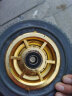 海斯迪克 高弹力脚轮 重型平板车手推车轮橡胶轮子 8寸单配 实拍图