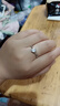 QMXD戒指女活口簡(jiǎn)約日韓版女求婚戒渡飾品開(kāi)口情人節紀念送女朋友 曬單實(shí)拍圖