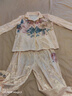 莫代爾金絲絨睡衣女秋冬季長袖長褲花卉印花感可外穿家居服套裝 牡丹花開【長袖+長褲】 M 【80-100斤】 曬單實拍圖